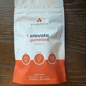 Avantera + elevate kids gummies NEW in sealed bag- ADHD memory brain